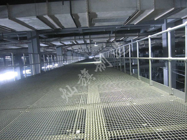 建筑平臺(tái)鋼格板案例